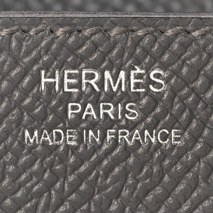 Hermes Epsom Birkin Sellier 25 Etain 24 of 35