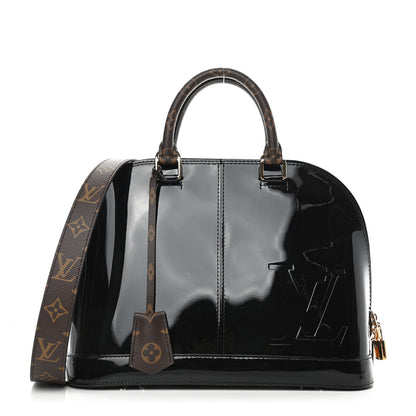 Louis Vuitton Patent Monogram Alma PM Black 1 of 9