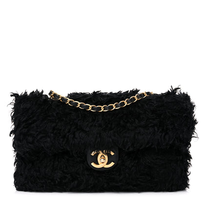 Chanel Fantasy Fur CC Clutch Bag Black 1 of 13