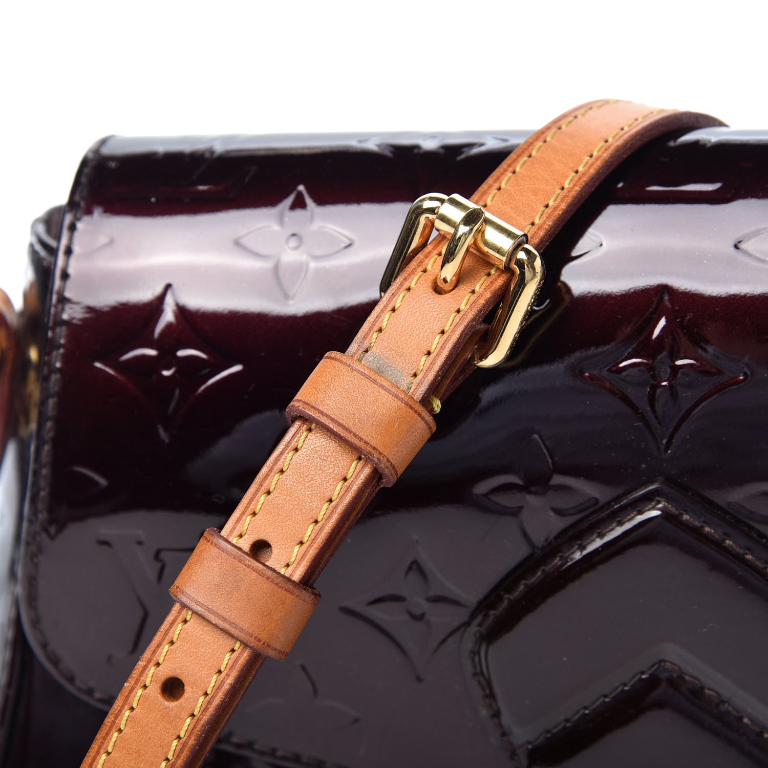 Louis Vuitton Vernis Bellflower PM Amarante 10 of 10