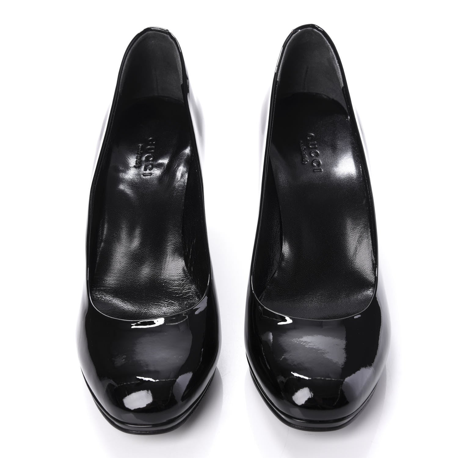 Gucci Patent Calfskin Pumps 36.5 Black 10 of 11