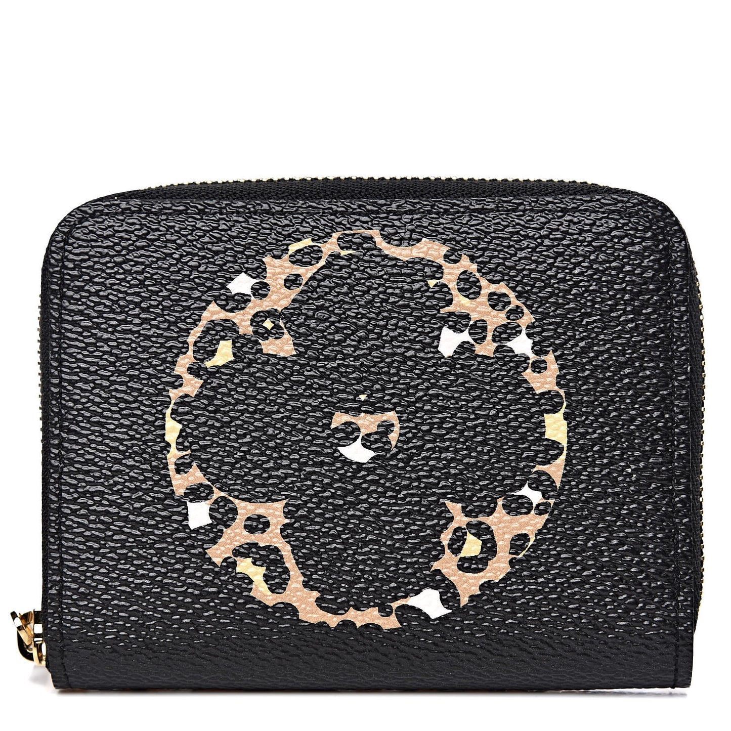 Monogram Giant Jungle Zippy Coin Purse Black