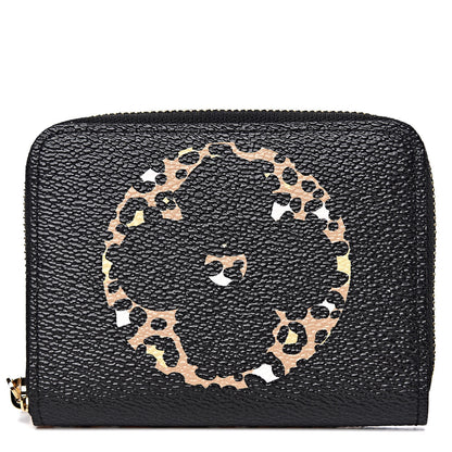 Louis Vuitton Monogram Giant Jungle Zippy Coin Purse Black 1 of 7