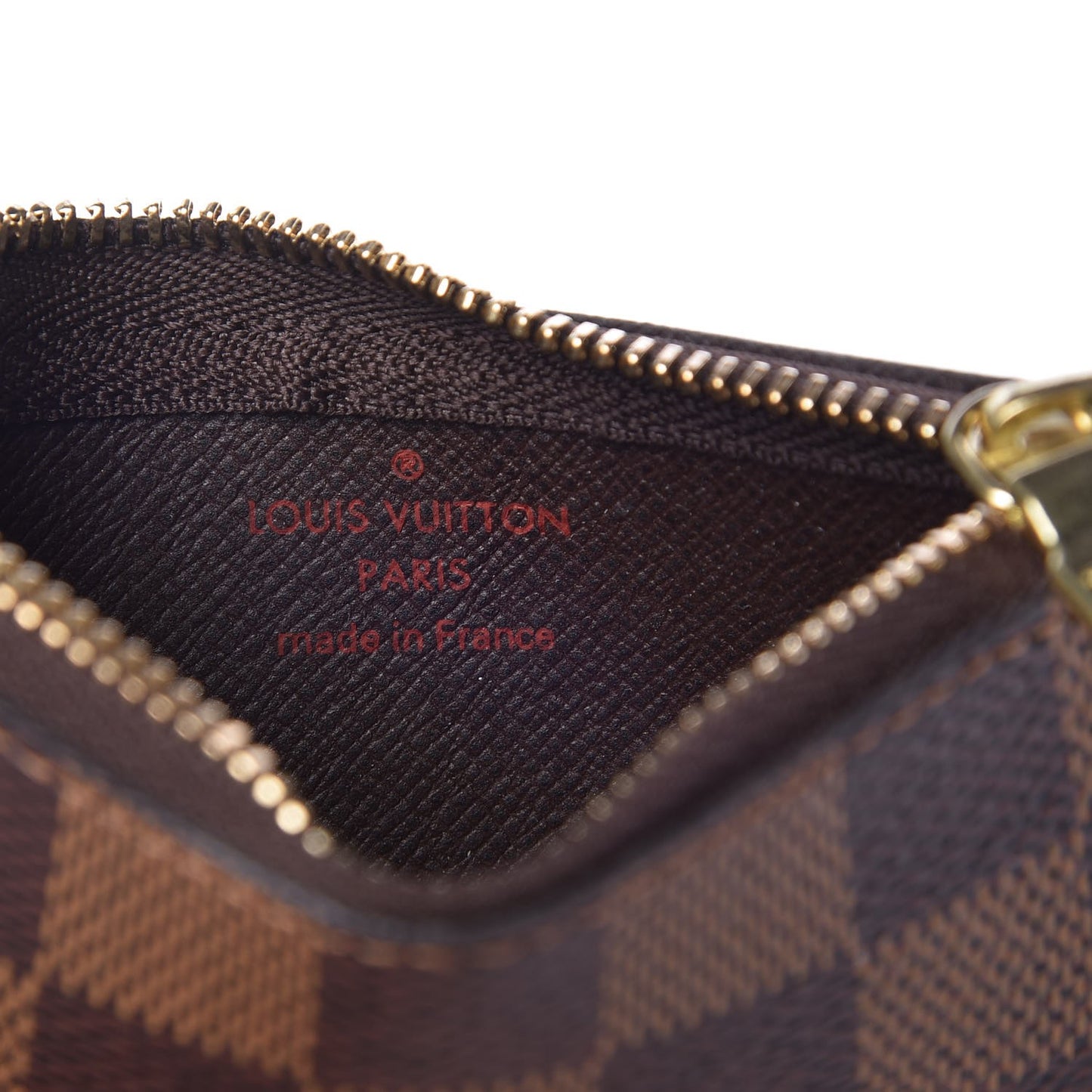 Damier Ebene Key Pouch