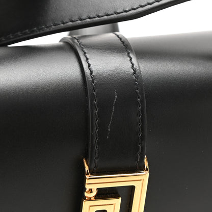 Versace Calfskin Small Greca Goddess Shoulder Bag Black 12 of 12