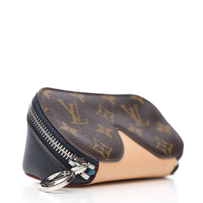 Louis Vuitton Monogram Emilie Zippered Sunglasses Case Navy 3 of 6