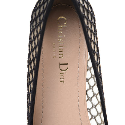 Christian Dior Resille Ribbon Miss J'Adior Ballet Flat 37.5 Black 7 of 8