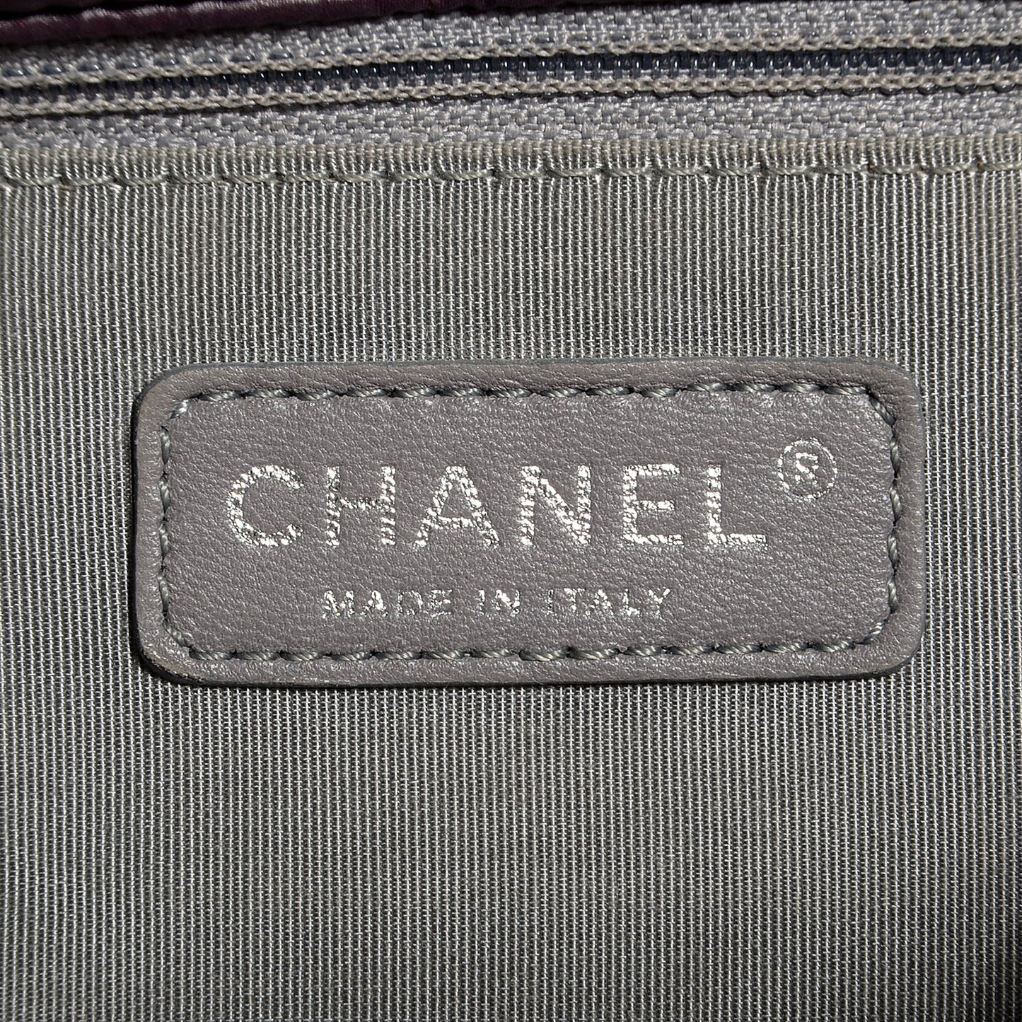Nylon Quilted Tweed on Stitch Medium Bubble Flap Purple