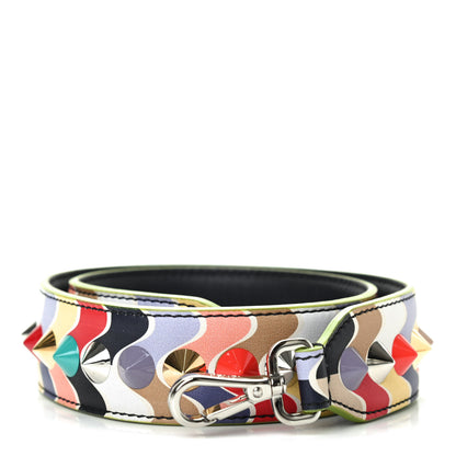 Fendi Calfskin Waves Studded Strap You Multicolor 1 of 4