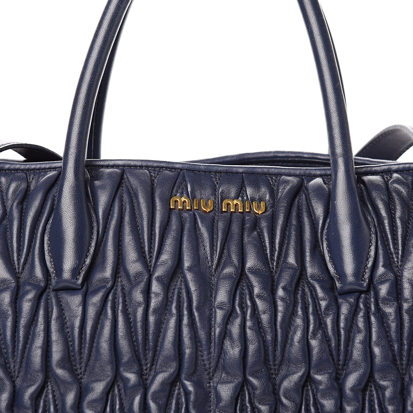 Nappa Matelasse Tote Bleuette