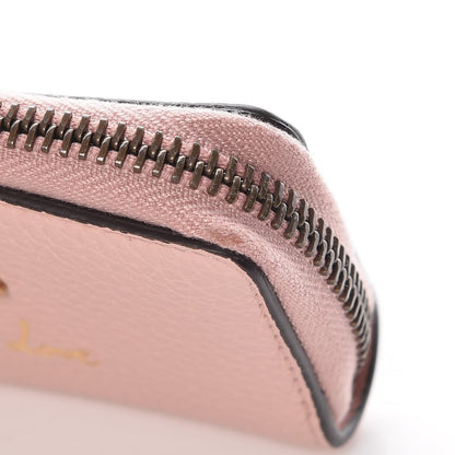 Gucci Cellarius Calfskin Blind For Love Animalier Zip Around Key Case Perfect Pink 7 of 7