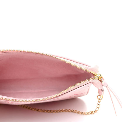 Louis Vuitton Empreinte Monogram Giant By The Pool Mini Pochette Accessories Bouton De Rose 5 of 8