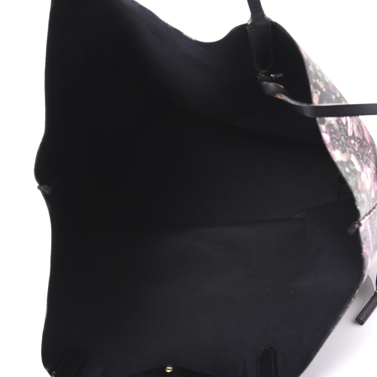 Givenchy Textured Coated Canvas Roses Camouflage Print Large Antigona Tote Black 4 of 10