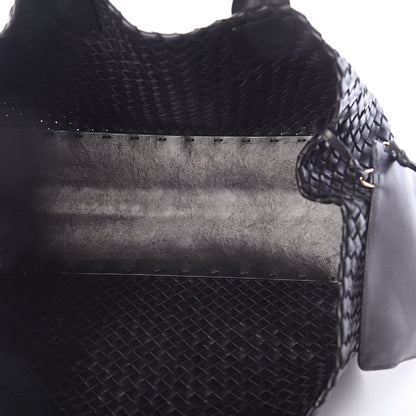 Bottega Veneta Nappa Intrecciato Medium Cabat Black 4 of 7