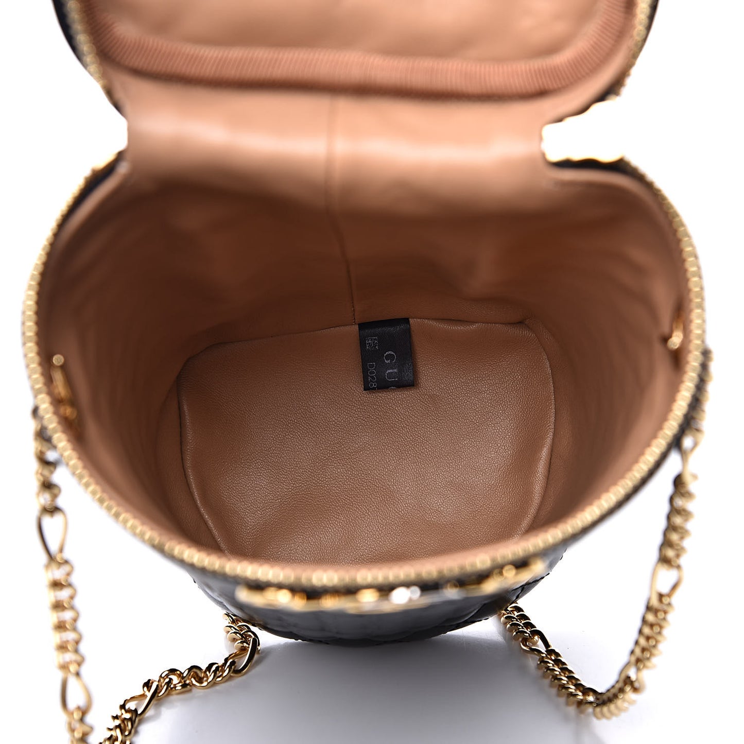 Calfskin Trapuntata Zumi Belt Bag Black