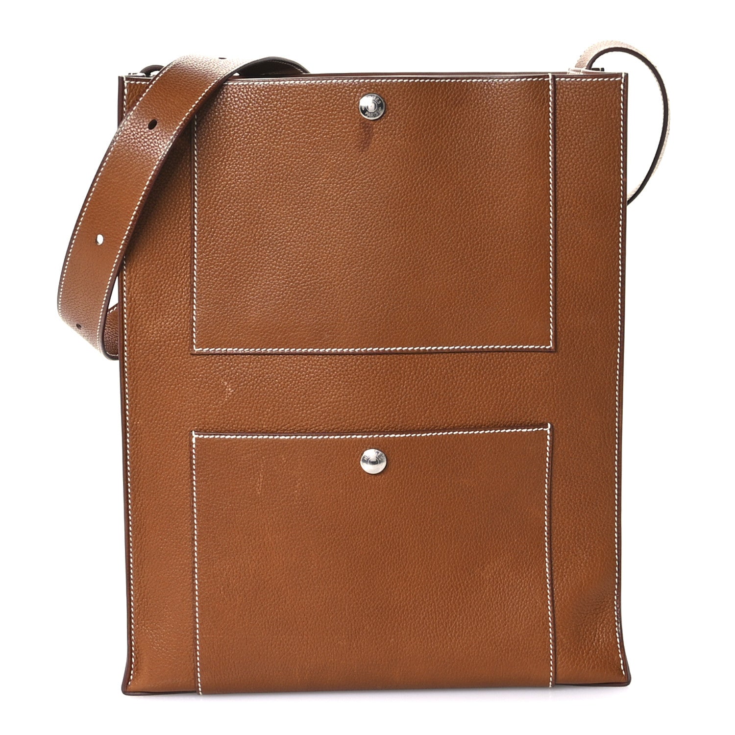 Hermes Barenia Faubourg Cab'H Tote Fauve 1 of 11