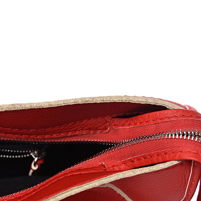Balenciaga Supple Grained Calfskin Classic Silver Hardware Highlight City Rouge Fraise 10 of 14