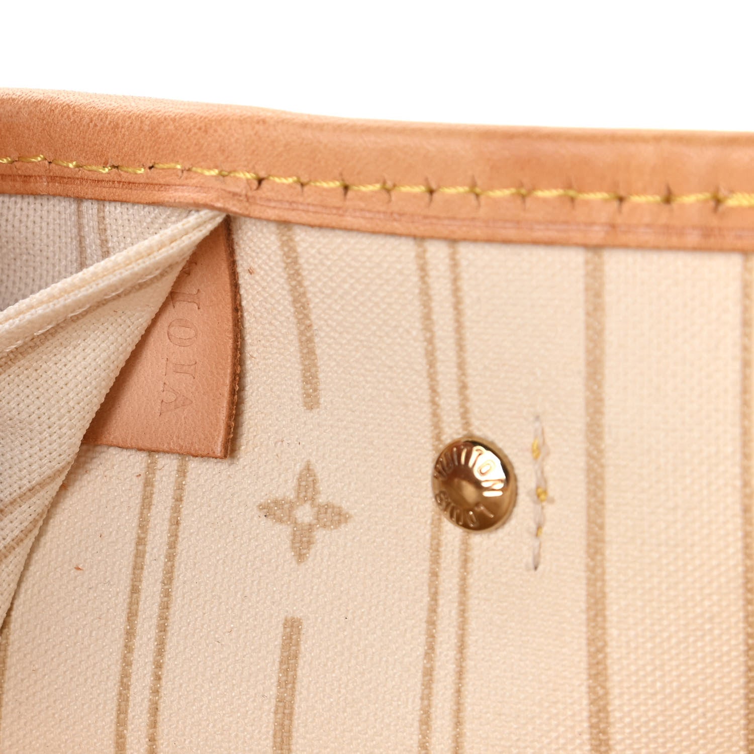 Louis Vuitton Damier Azur Neverfull PM 9 of 10