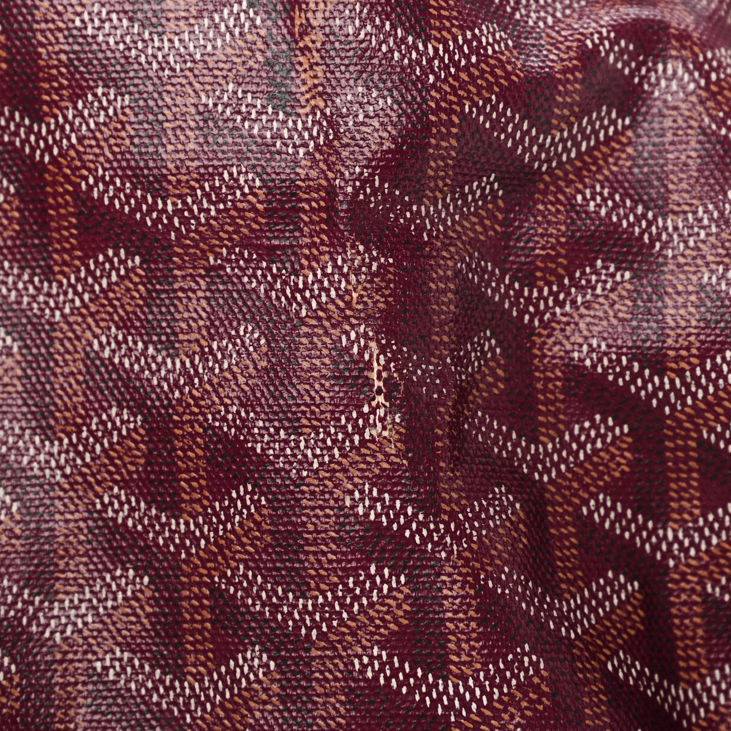 Goyard Goyardine Sac Hardy Pet Carrier PM Burgundy 12 of 13