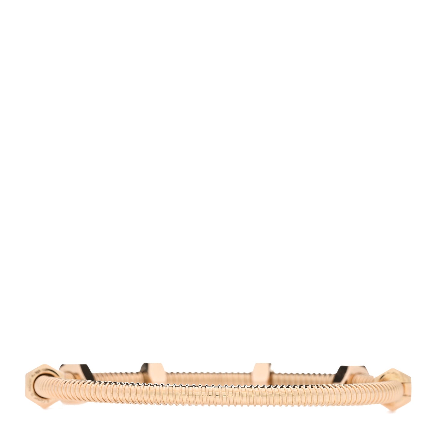 18K Yellow Gold Ecrou de Cartier Bracelet 15