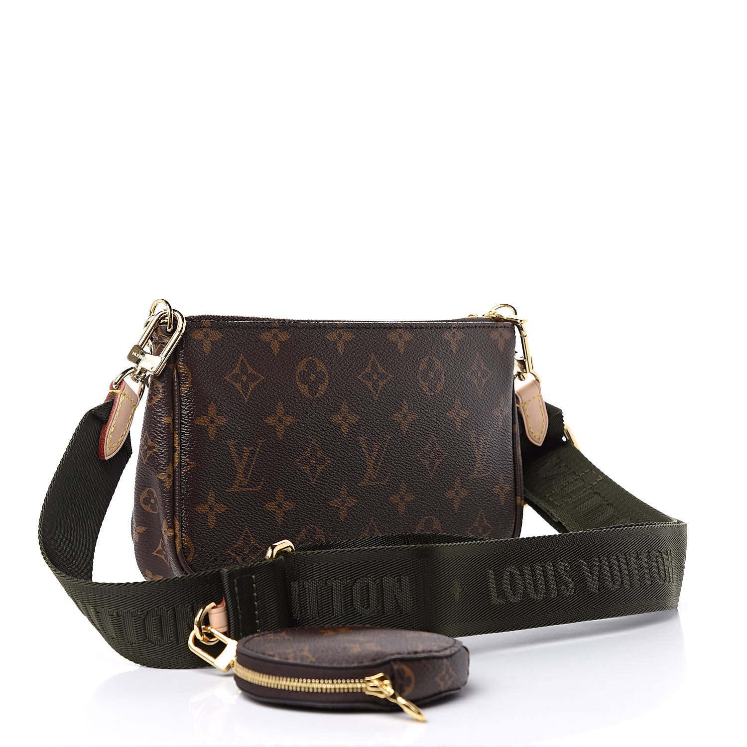 Louis Vuitton Monogram Multi Pochette Accessories Kaki 3 of 10