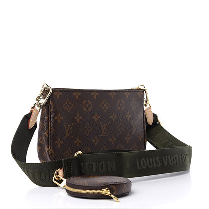 Louis Vuitton Monogram Multi Pochette Accessories Kaki 3 of 10
