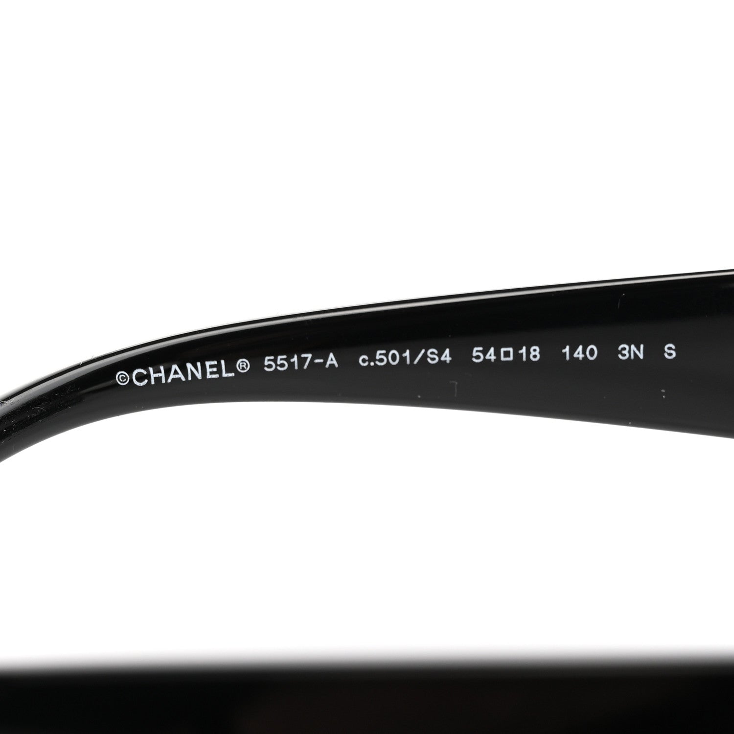 Chanel Acetate Enamel Heart Butterfly Sunglasses 5517 Black