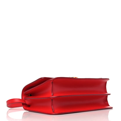 Burberry Calfskin Small TB Bag Bright Red 4 of 9