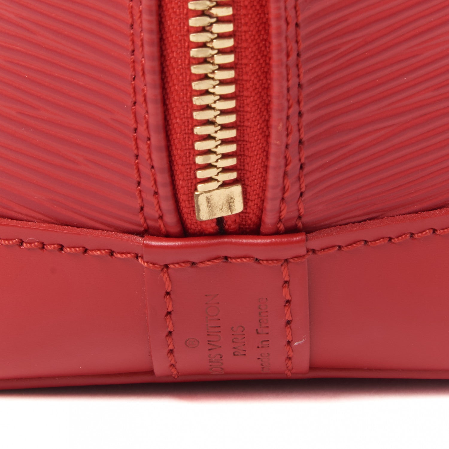 Louis Vuitton Epi Alma PM Rouge 8 of 8