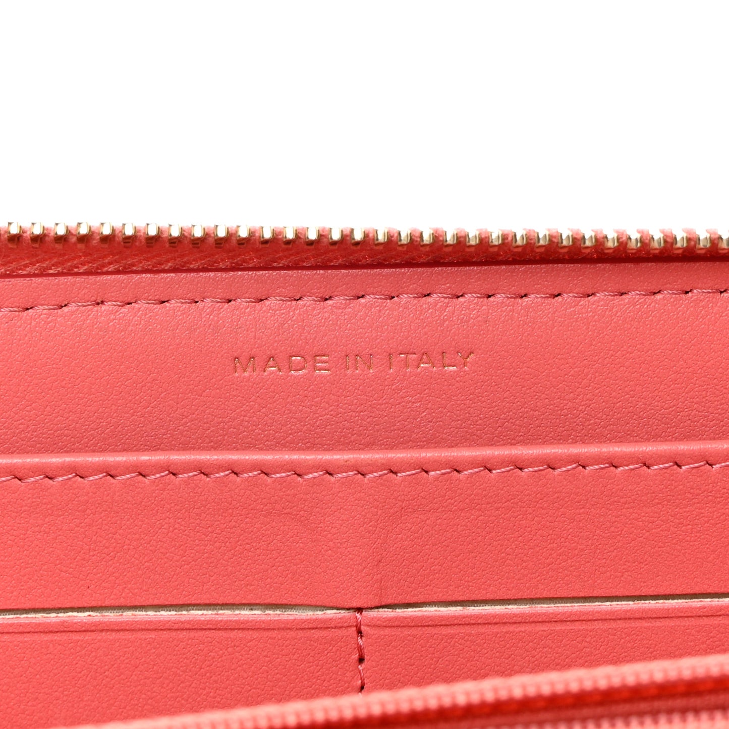 Caviar Quilted Large Gusset Zip Around Wallet Pink