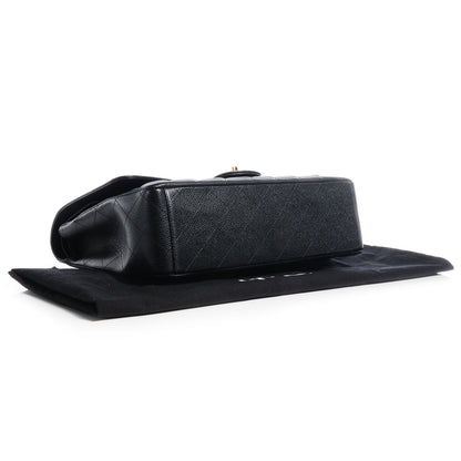 Chanel Caviar Quilted Maxi Double Flap Black 4 of 9