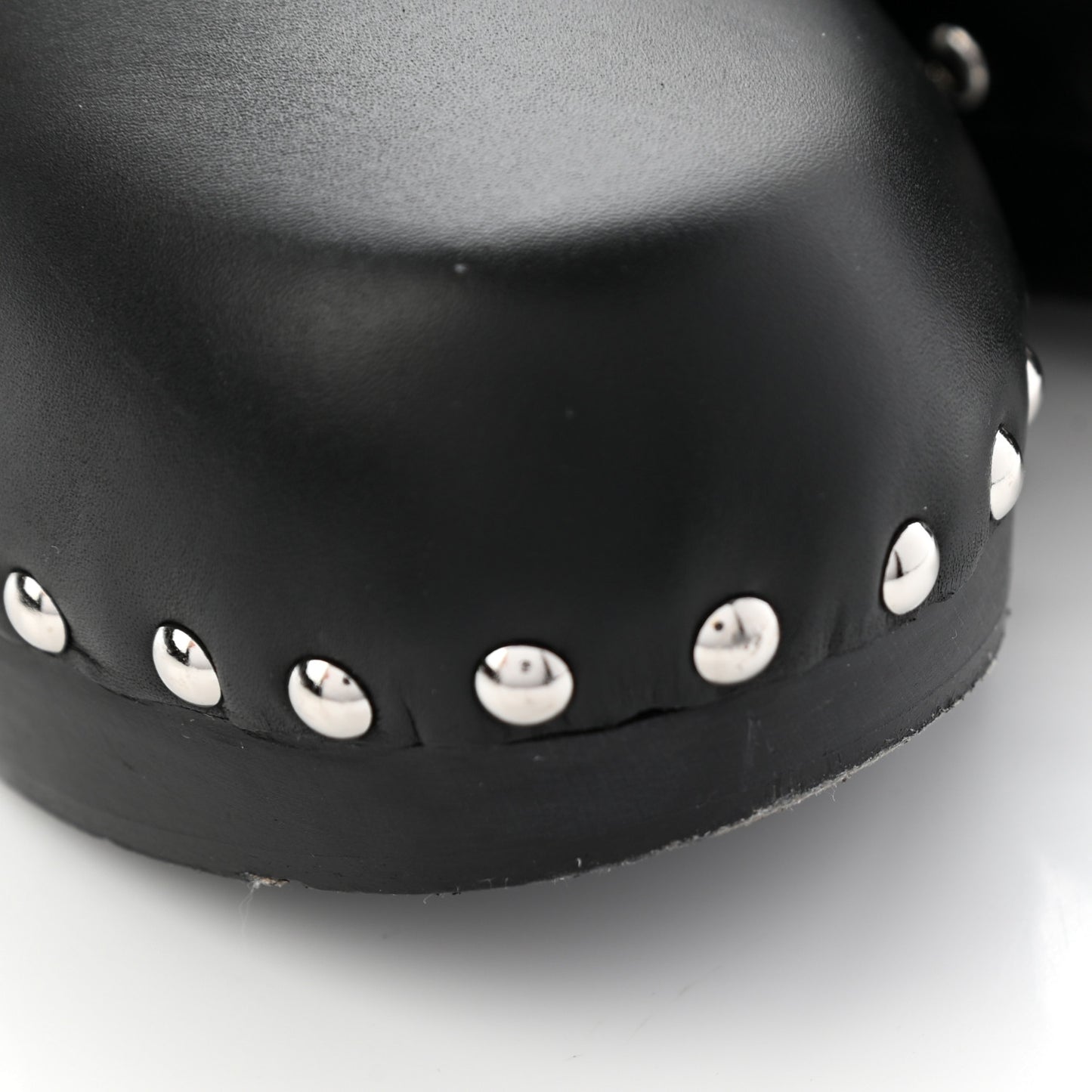 Calfskin Calya Mules 36 Black