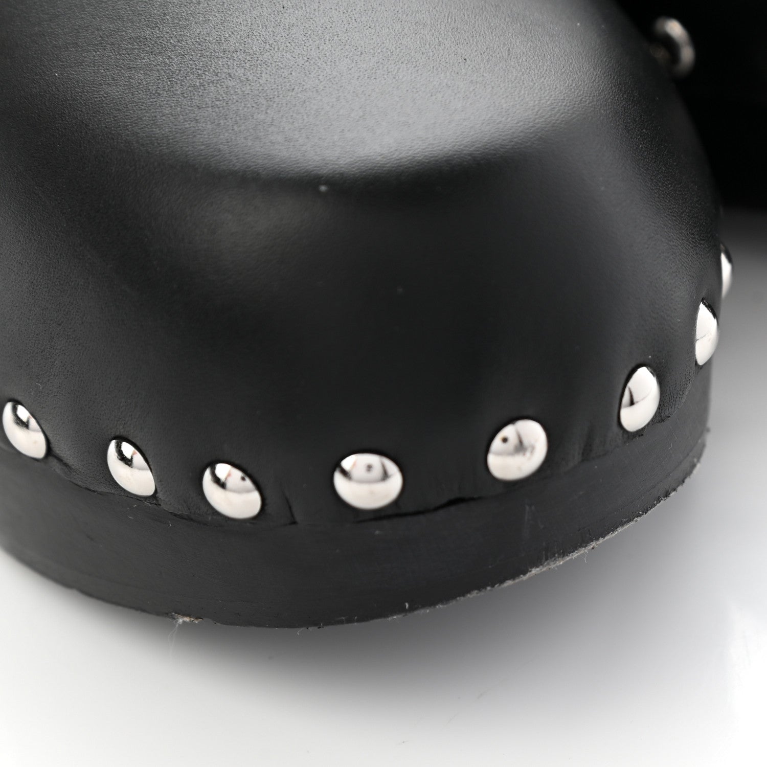 Hermes Calfskin Calya Mules 36 Black 8 of 10