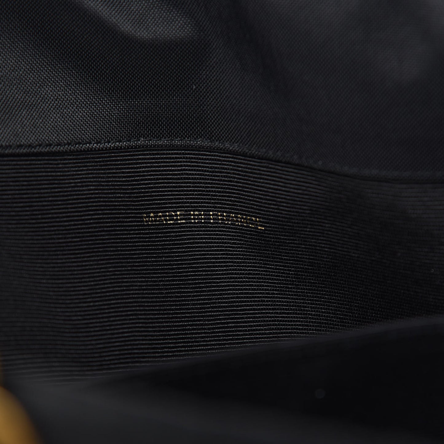 Canvas Chain Jumbo CC Tote Black