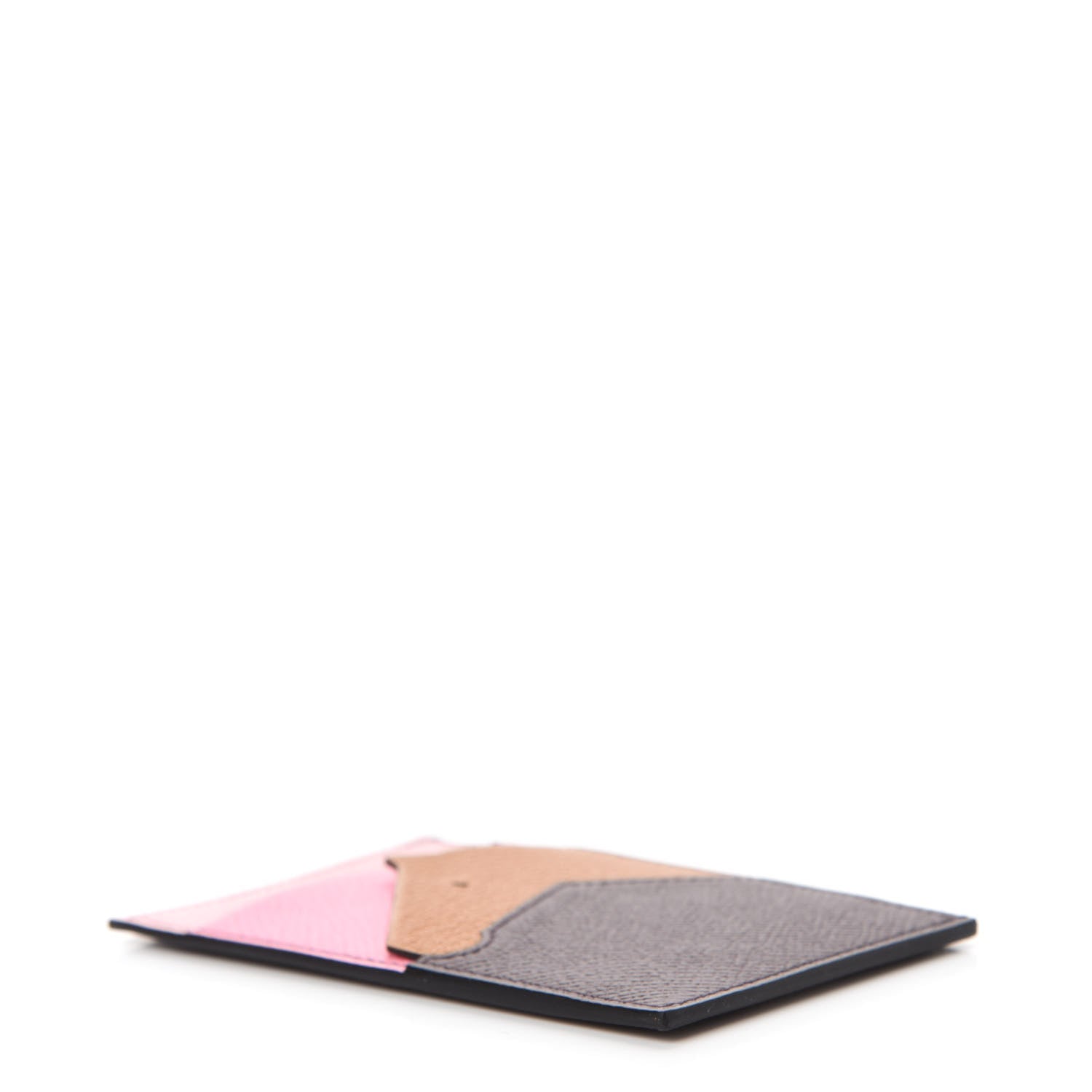 Hermes Epsom Chevre Mysore Les Petits Chevaux Card Holder Rouge Sellier Caramel Pink Rose Sakura 4 of 8