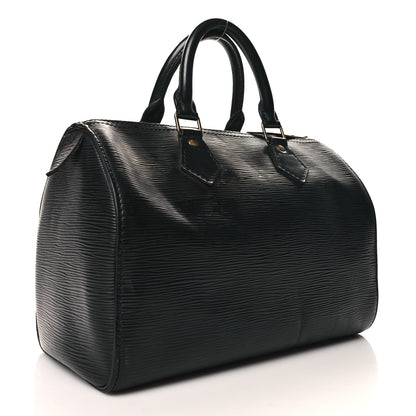 Louis Vuitton LOUIS VUITTON Epi Speedy 30 Black 3 of 13