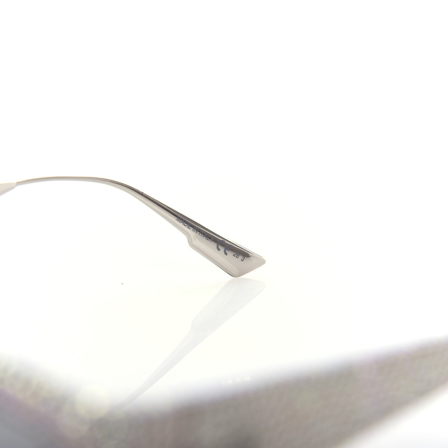 Acetate Crystal CatStyleDior1S Sunglasses Silver