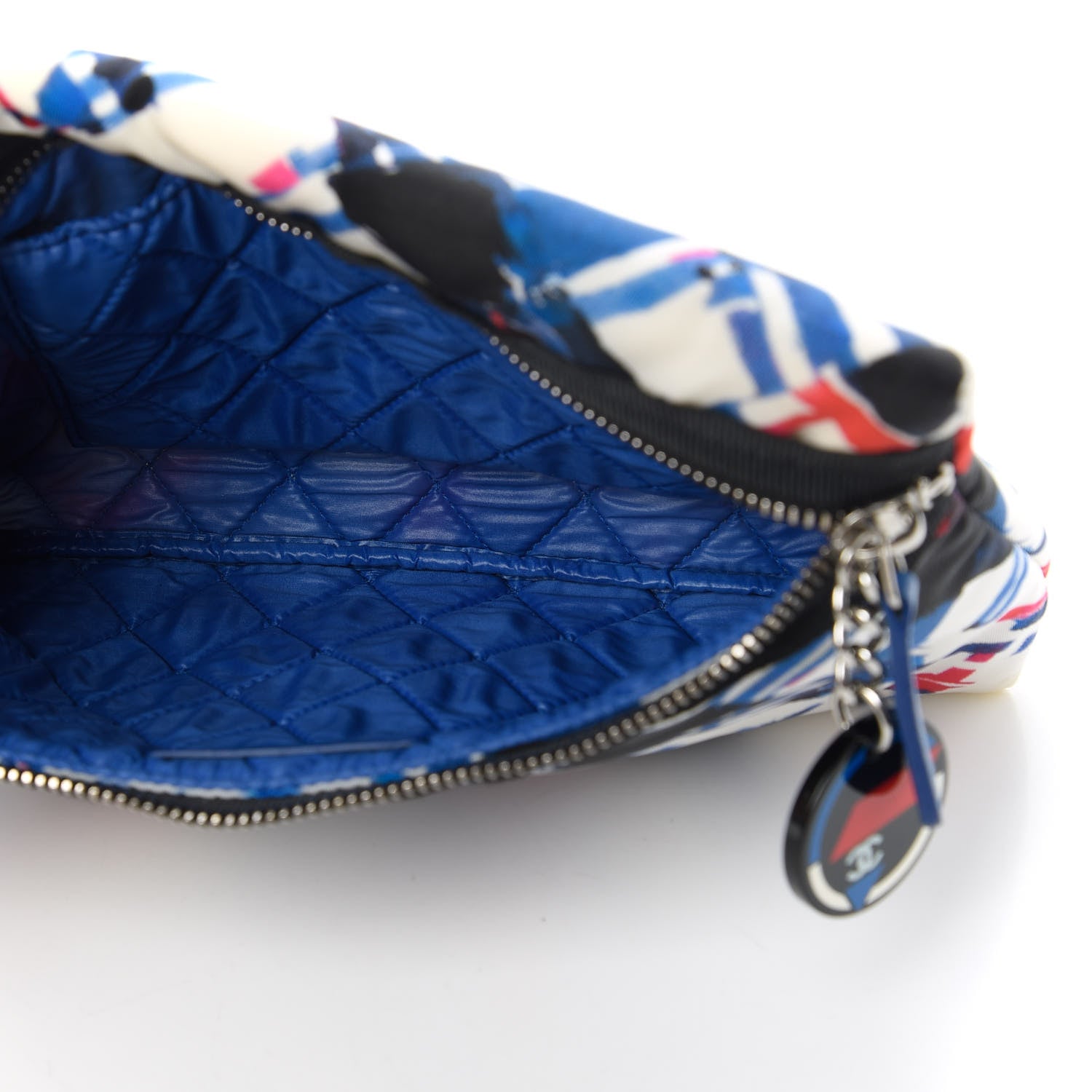 Chanel Canvas Airline Cosmetic Pouch Multicolor 5 of 10