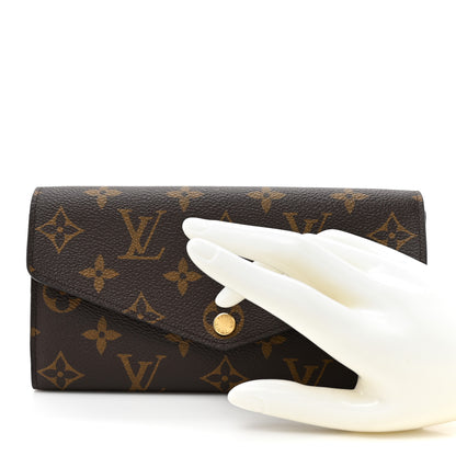 Louis Vuitton Monogram Sarah Wallet NM Coquelicot 2 of 10