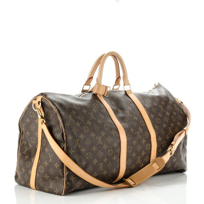 Louis Vuitton Monogram Keepall Bandouliere 55 3 of 8
