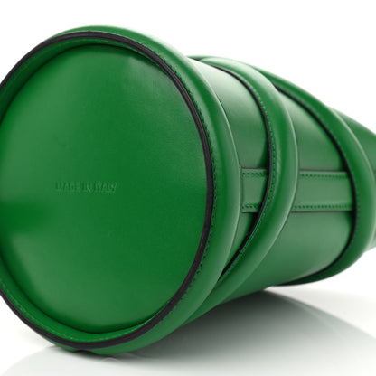 Alexander McQueen Calfskin Mini Curve Bucket Bag Green 7 of 7