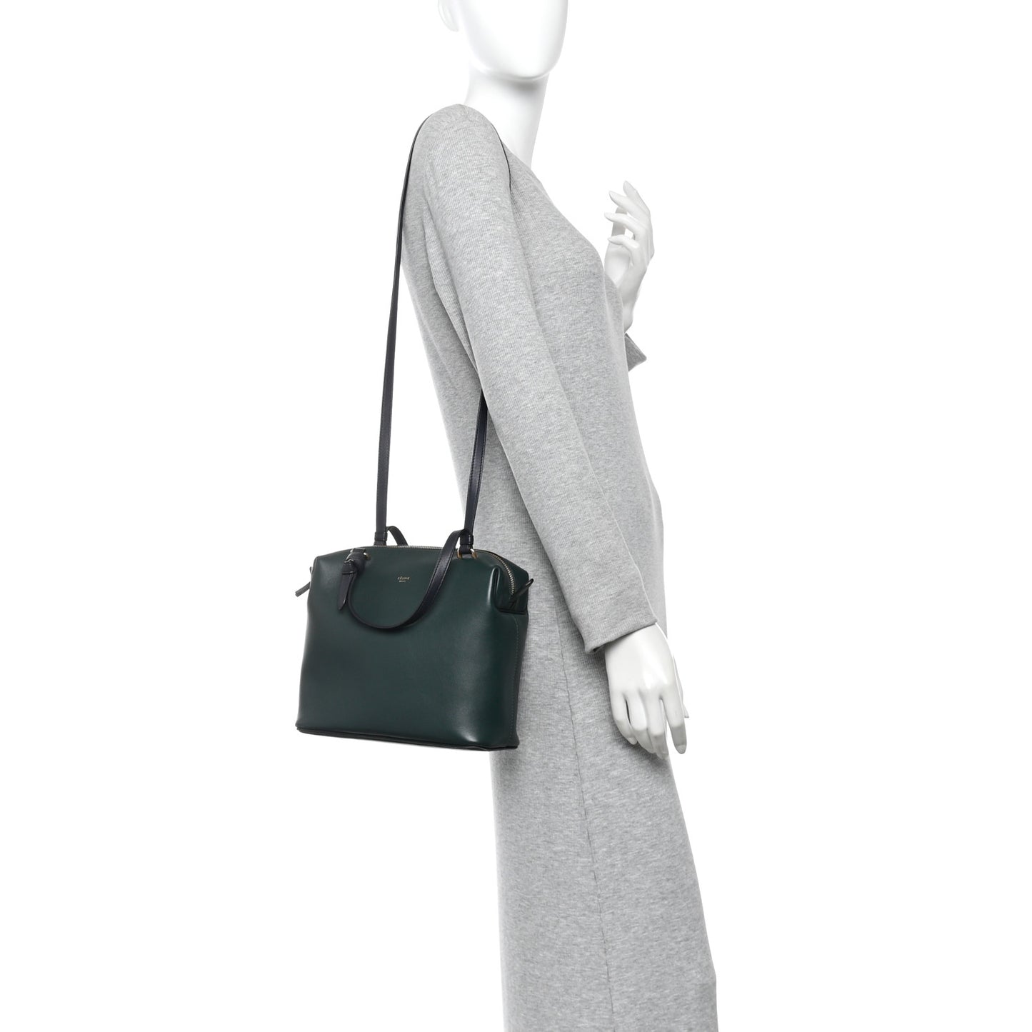 Lambskin Small Soft Cube Satchel Amazone