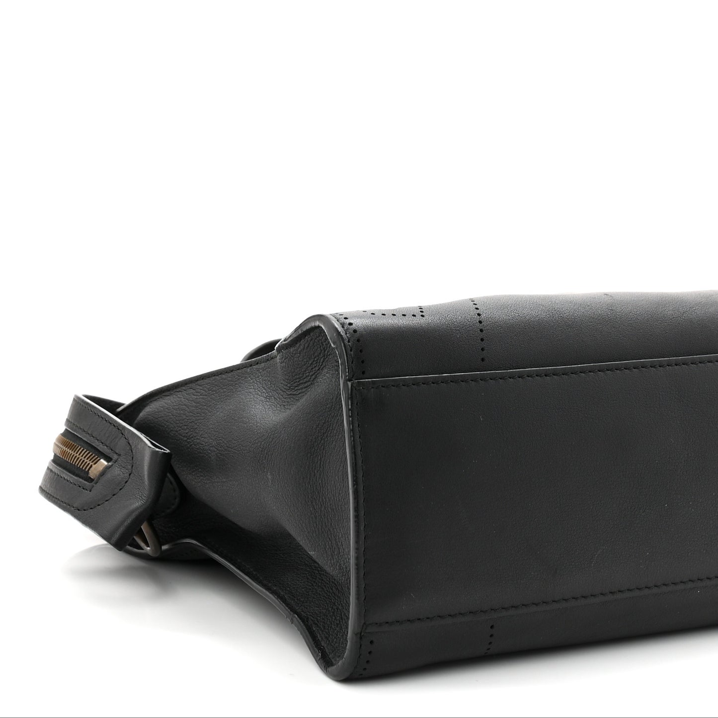Veau Soyeux Perforated Blackout Hardware S City Black
