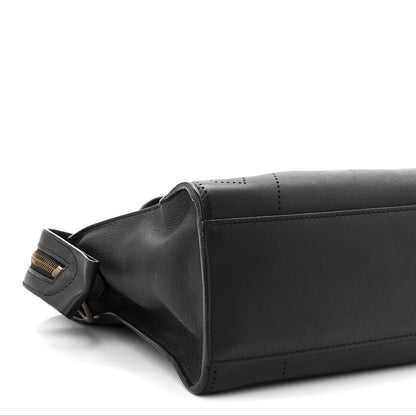 Balenciaga Veau Soyeux Perforated Blackout Hardware S City Black 4 of 10