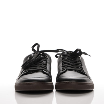 Louis Vuitton Calfskin Monogram Line Up Sneaker 5 Black 2 of 6