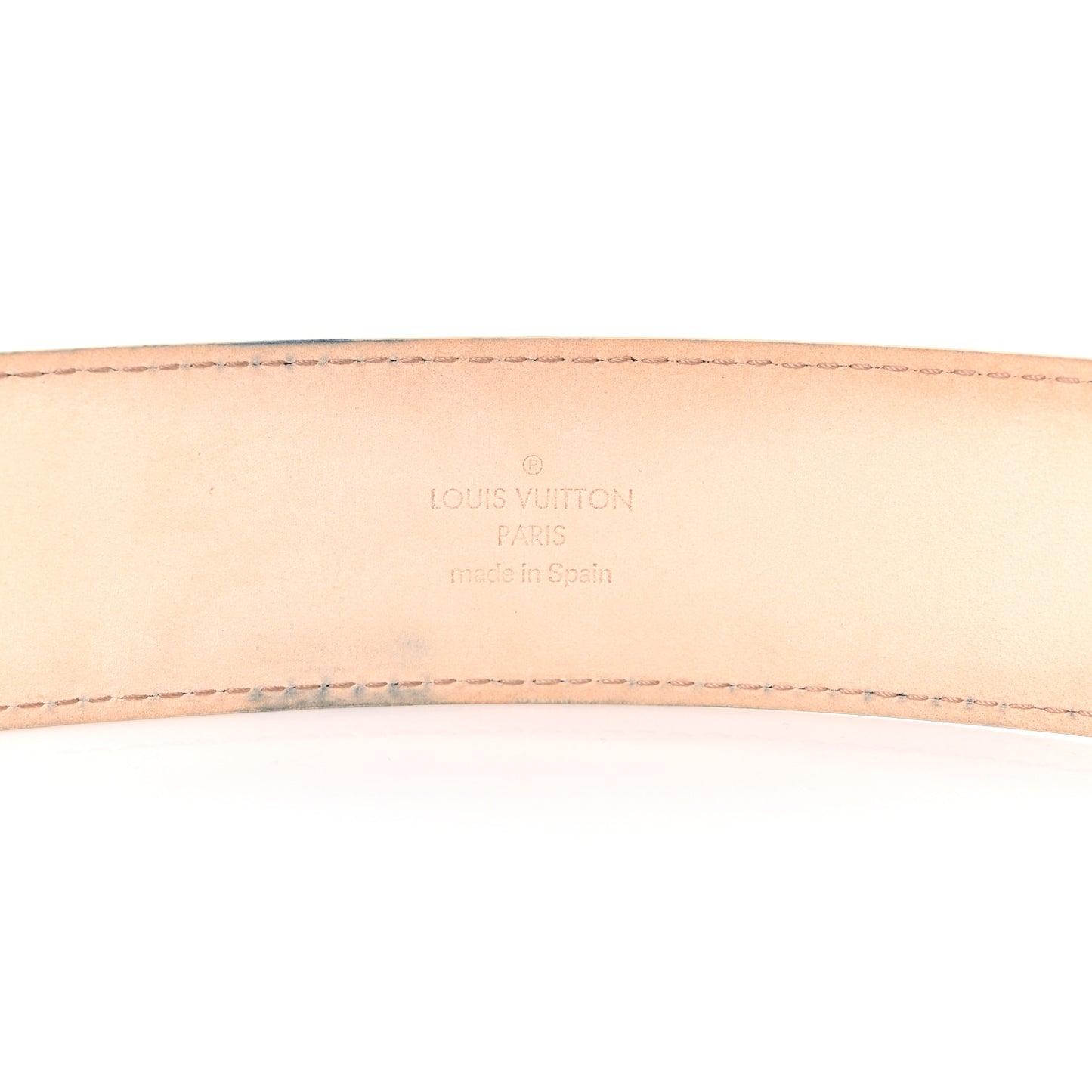 Damier Azur 40mm LV Initiales Belt 95 38
