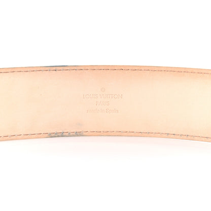 Louis Vuitton Damier Azur 40mm LV Initiales Belt 95 38 3 of 7