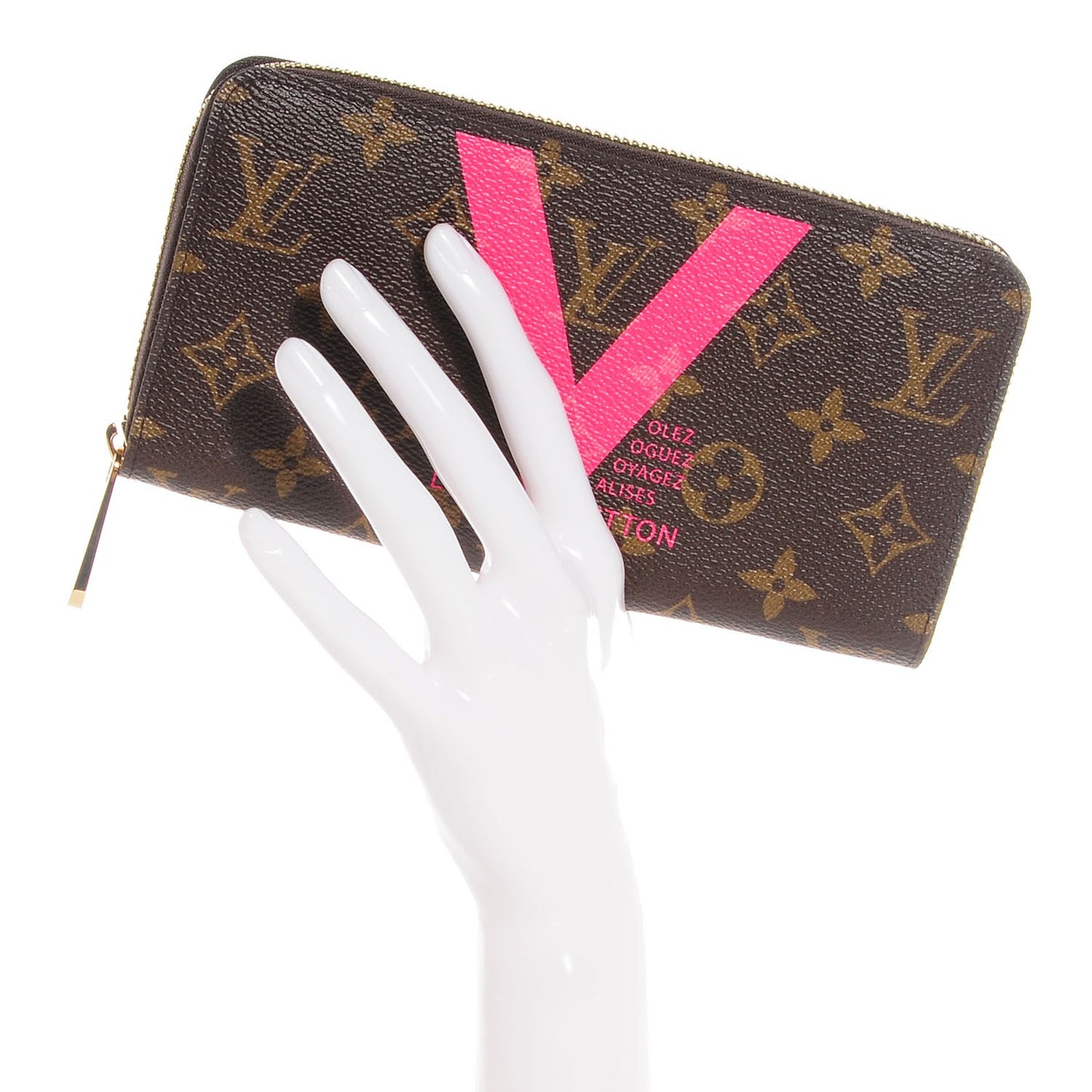 Monogram V Zippy Wallet Grenade