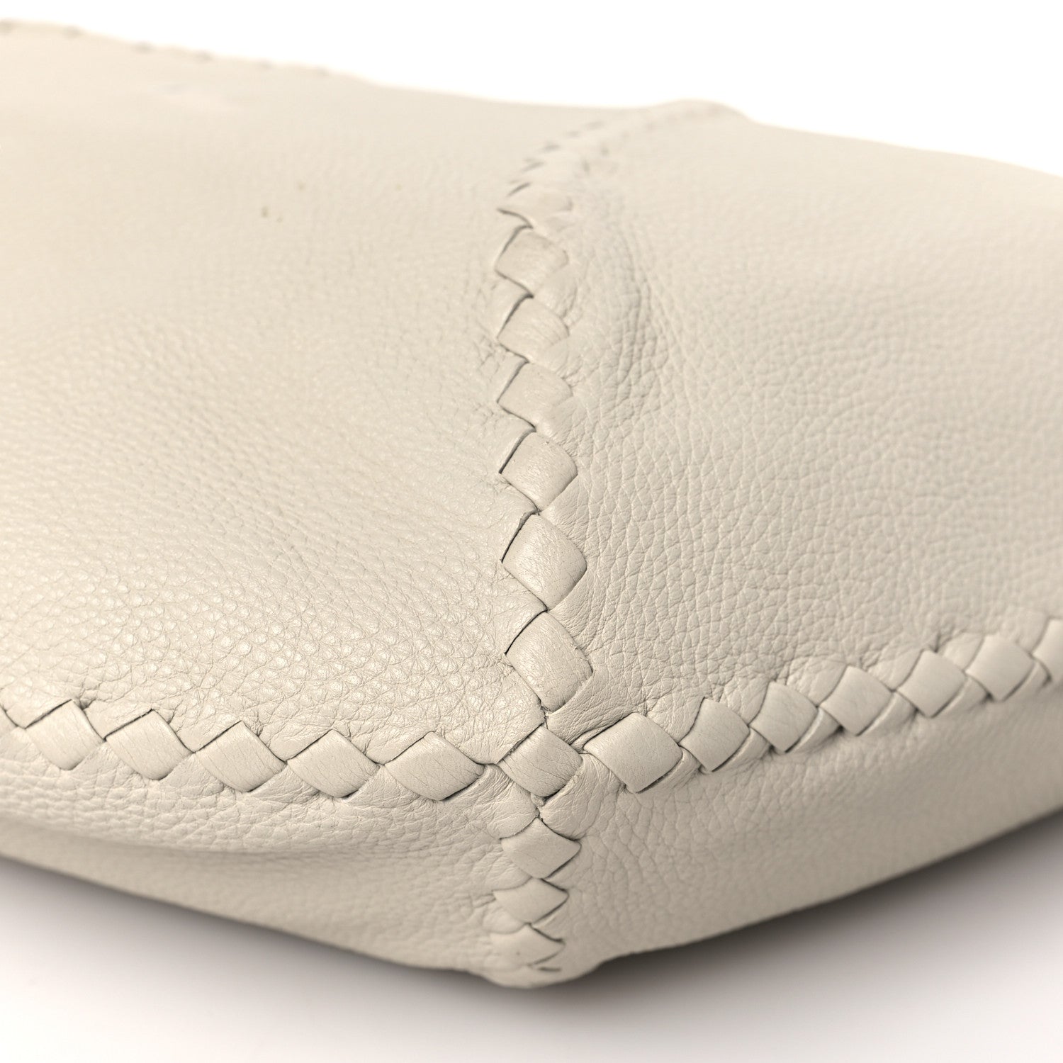 Bottega Veneta Cervo Deerskin Large Hobo White 10 of 11