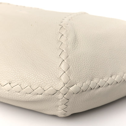 Bottega Veneta Cervo Deerskin Large Hobo White 10 of 11